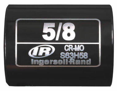 Ingersoll Rand 3/8 Inch Drive x 5/8 Inch Steel 6-Point Standard Impact Socket