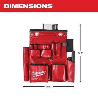 Milwaukee Lineman's Compact Aerial Tool Apron, large image number 2