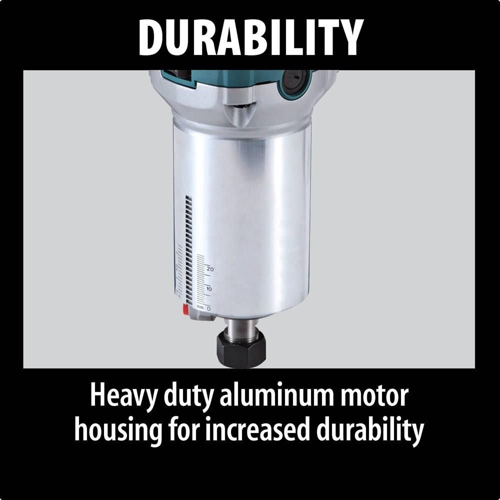 Makita 1-1/4 HP Compact Router Kit, large image number 3