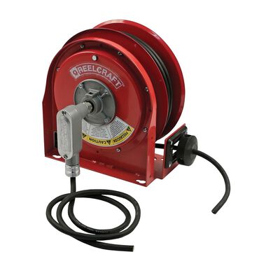 Mastercraft 30-ft 16/3 Retractactabe Extension Cord Reel with 3 Grounded  Outlets