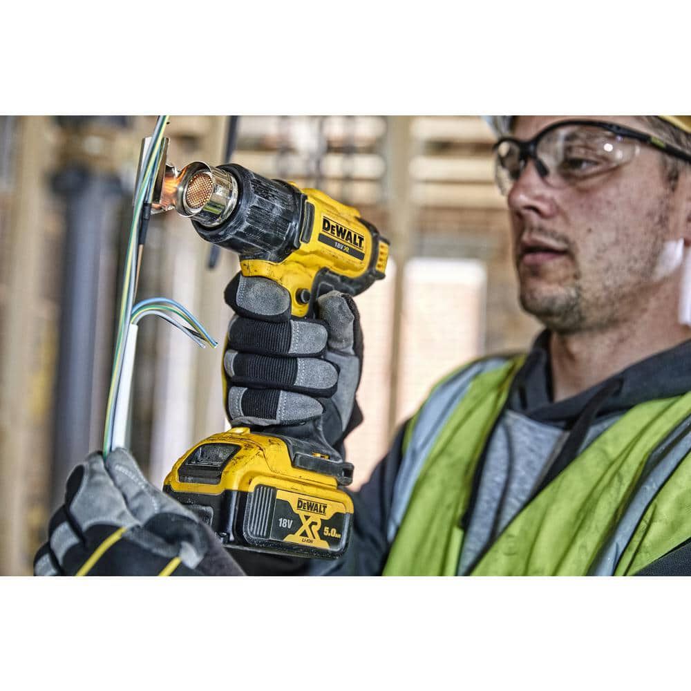 DEWALT 20V MAX 6.7 Cfm Cordless Heat Gun & Battery Pack Bundle, large image number 10