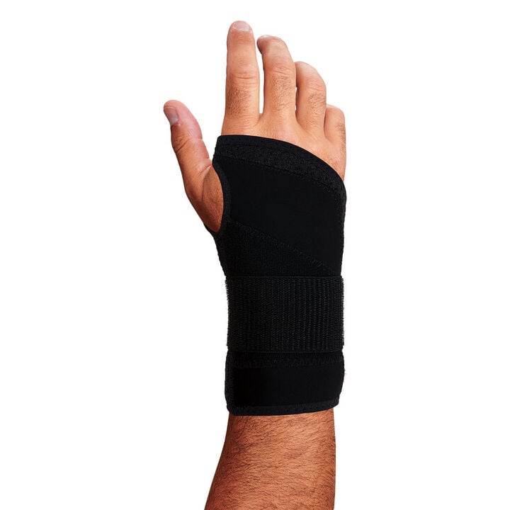 Ergodyne ProFlex 4005 Large Left Black Wrist Brace Support Single Strap