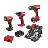 SKIL PWRCORE 20 Brushless 20V 4 Tool Combo Kit, small image number 2