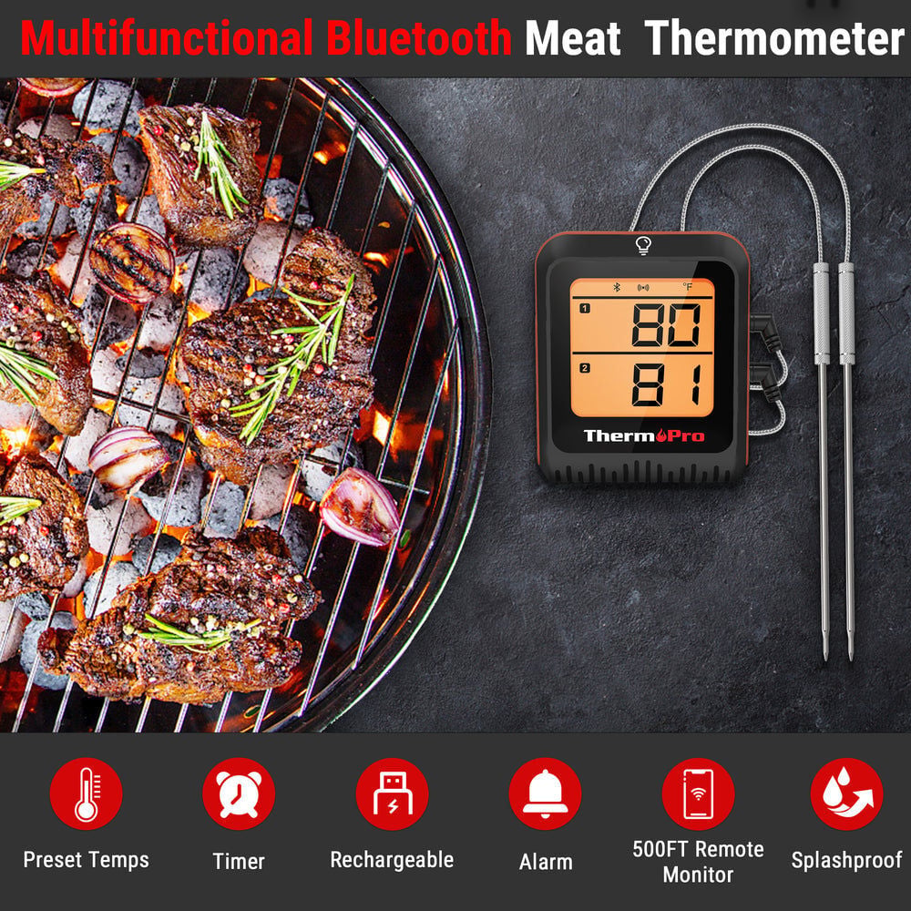 TempPro Smart Bluetooth Dual-Probe Thermometer, large image number 2