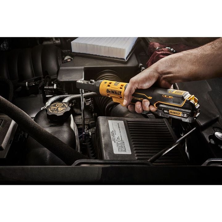 DEWALT XTREME 12V MAX Cordless 3/8 in and 1/4 in Sealed Head Ratchet Kit, large image number 9