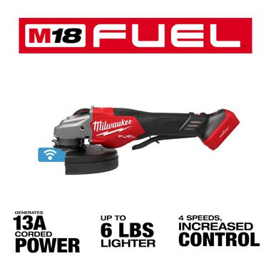 Milwaukee M18 FUEL 7 Inch Variable Speed Braking Grinder (Bare Tool), large image number 1