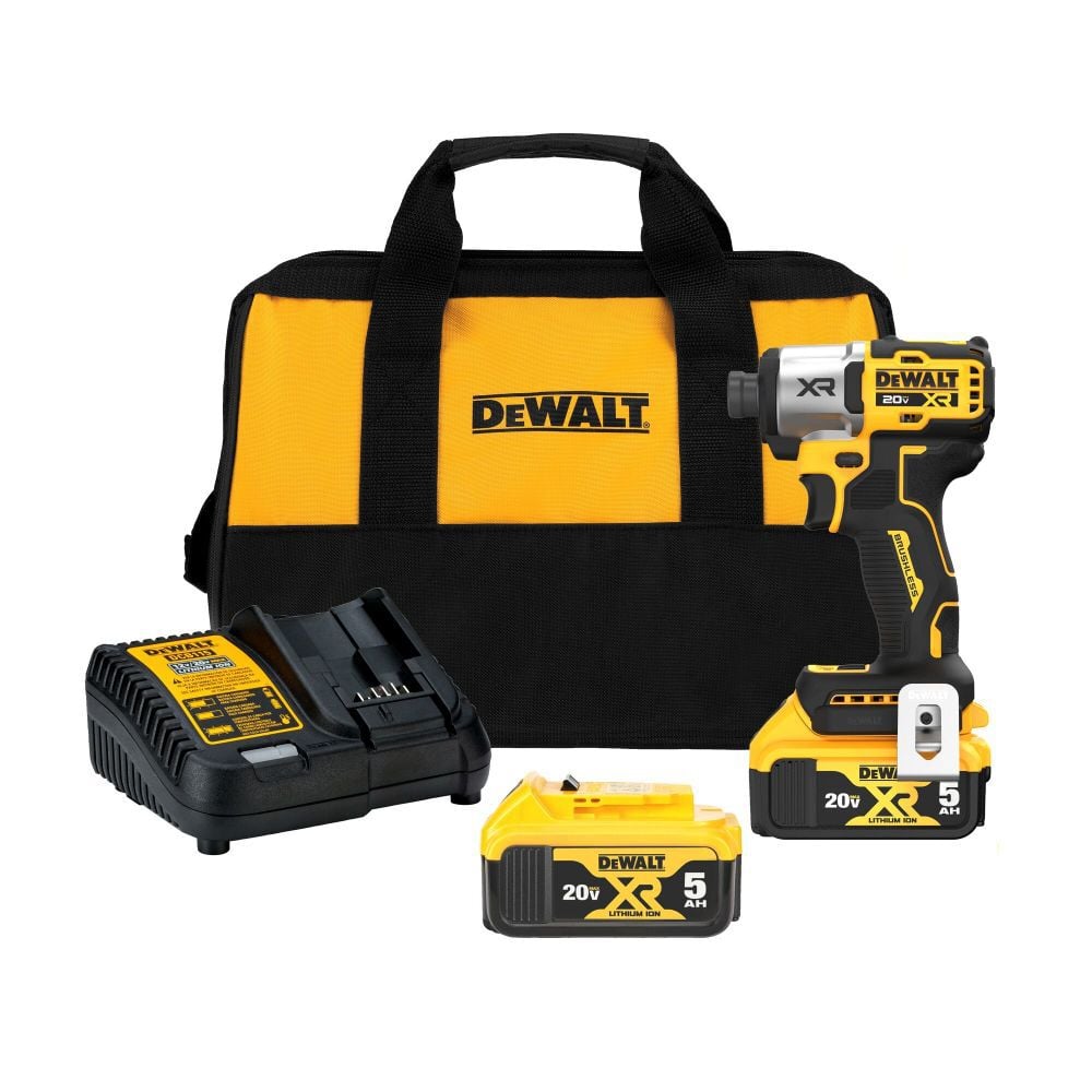 DEWALT 20V MAX XR 1/4 Inch Impact Driver Kit, large image number 1