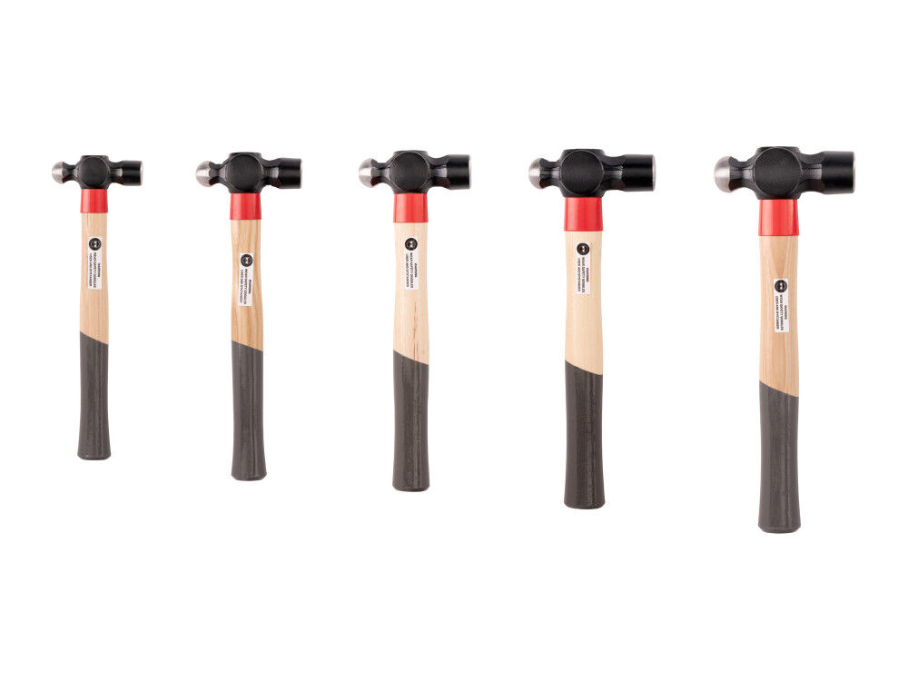 Tekton Ball Peen Hammer Set, 8 Oz, 12 Oz, 16 Oz, 25 Oz, 32 Oz, 5 Pieces, large image number 2