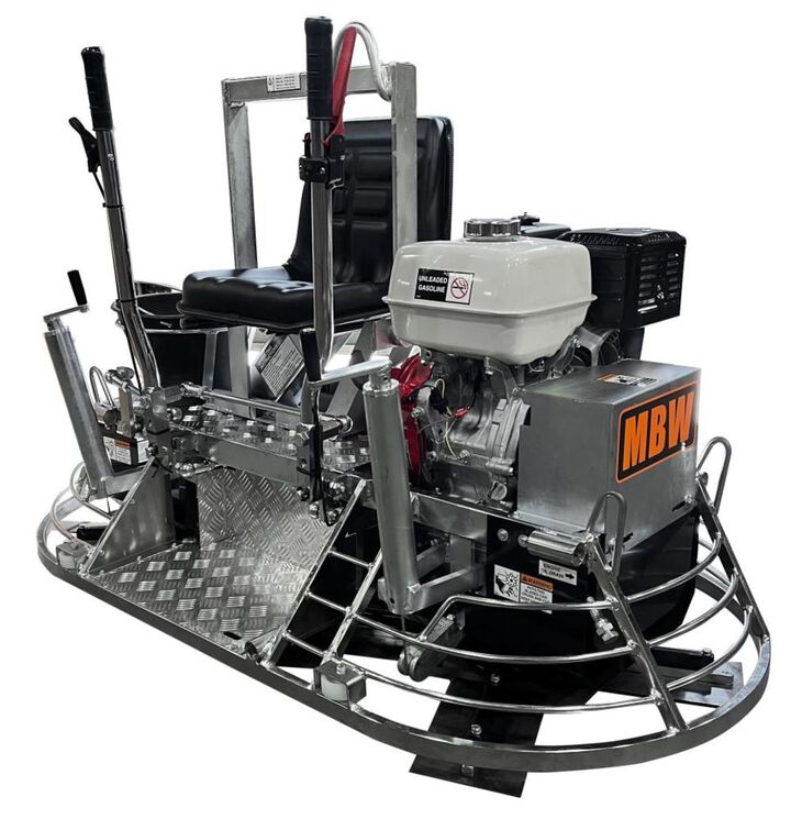 MBW 5 Foot Mechanical Steering LowRider Ride-On Trowel