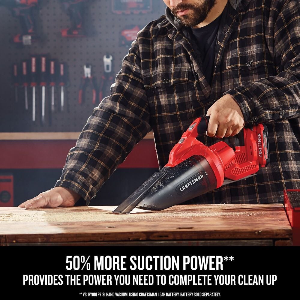 CRAFTSMAN V20* Cordless Handheld Vacuum (Bare Tool), large image number 5
