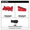 Milwaukee PACKOUT Tool Box Long Tool Holder Attachment, small image number 2