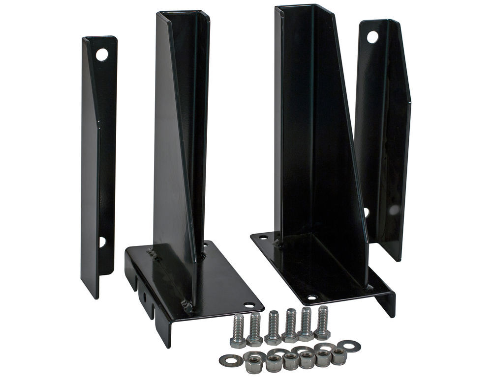 Buyers Products Company Black Steel Side-Wall Extension Kit for DumperDogg-Use with Steel Insert, large image number 1