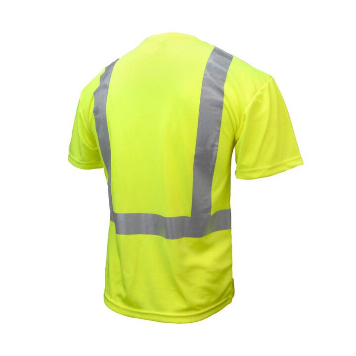 Radians High Visibility Safety T-Shirt with Max-Dri Green, large image number 4