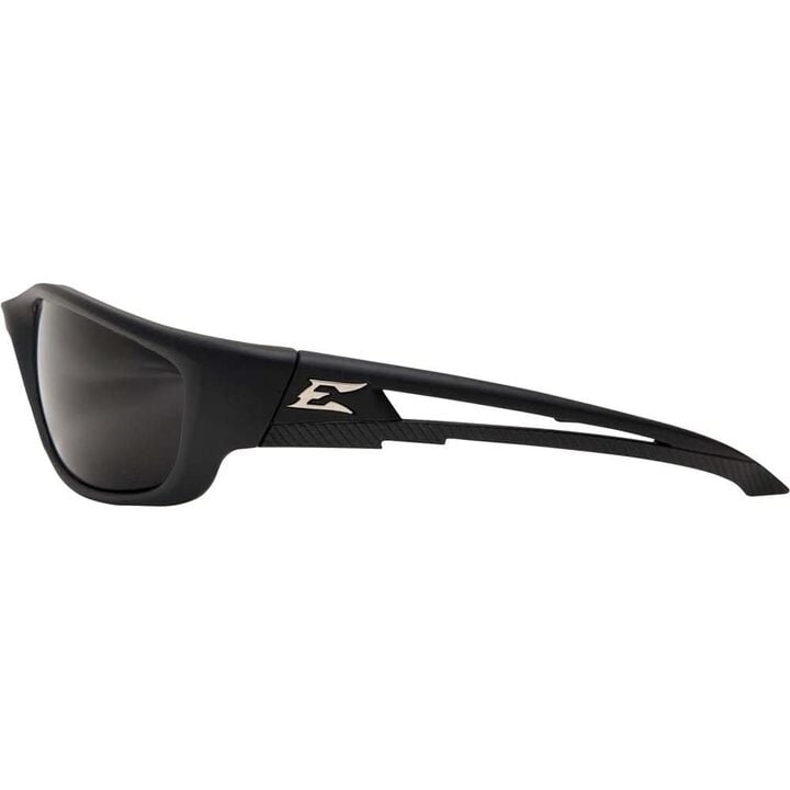 Edge Kazbek XL Safety Glasses Black Frame Polarized Smoke Lens, large image number 3