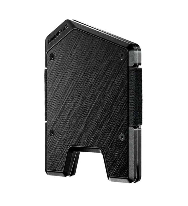 Groove Life Stealth Aluminum Wallet Black