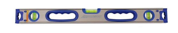 Swanson Tool 24 Inch Magnetic I-Box Aluminum Level, Heavy Duty Series
