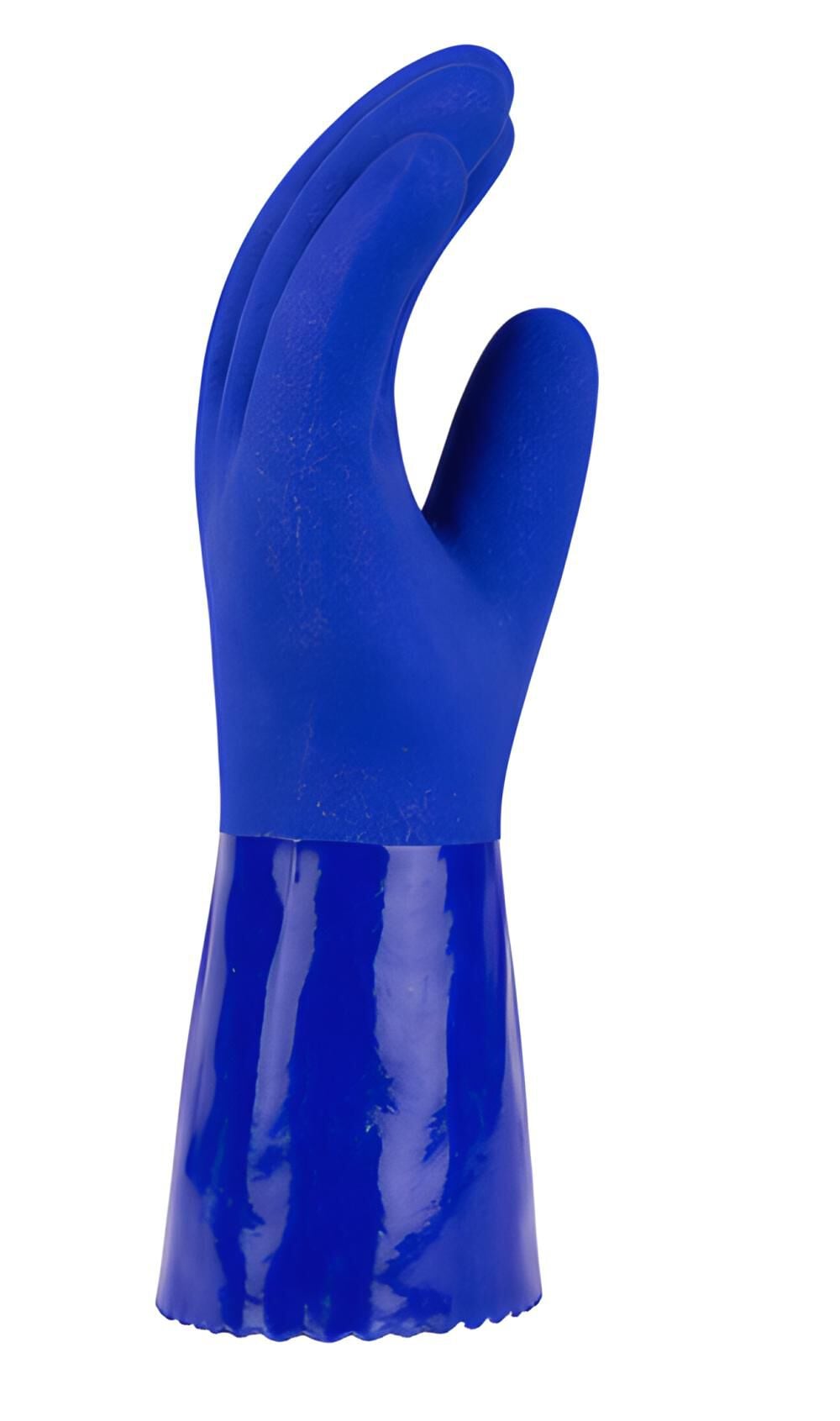 Protective Industrial Products XtraTuff Blue PVC Oil Resistant Gloves Medium, large image number 3