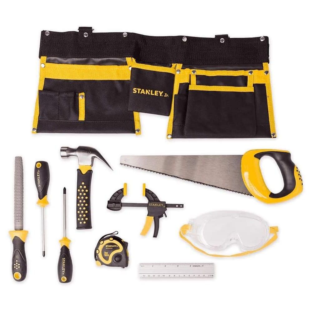 Stanley Jr Construction Play Tool Set 10pc, large image number 4