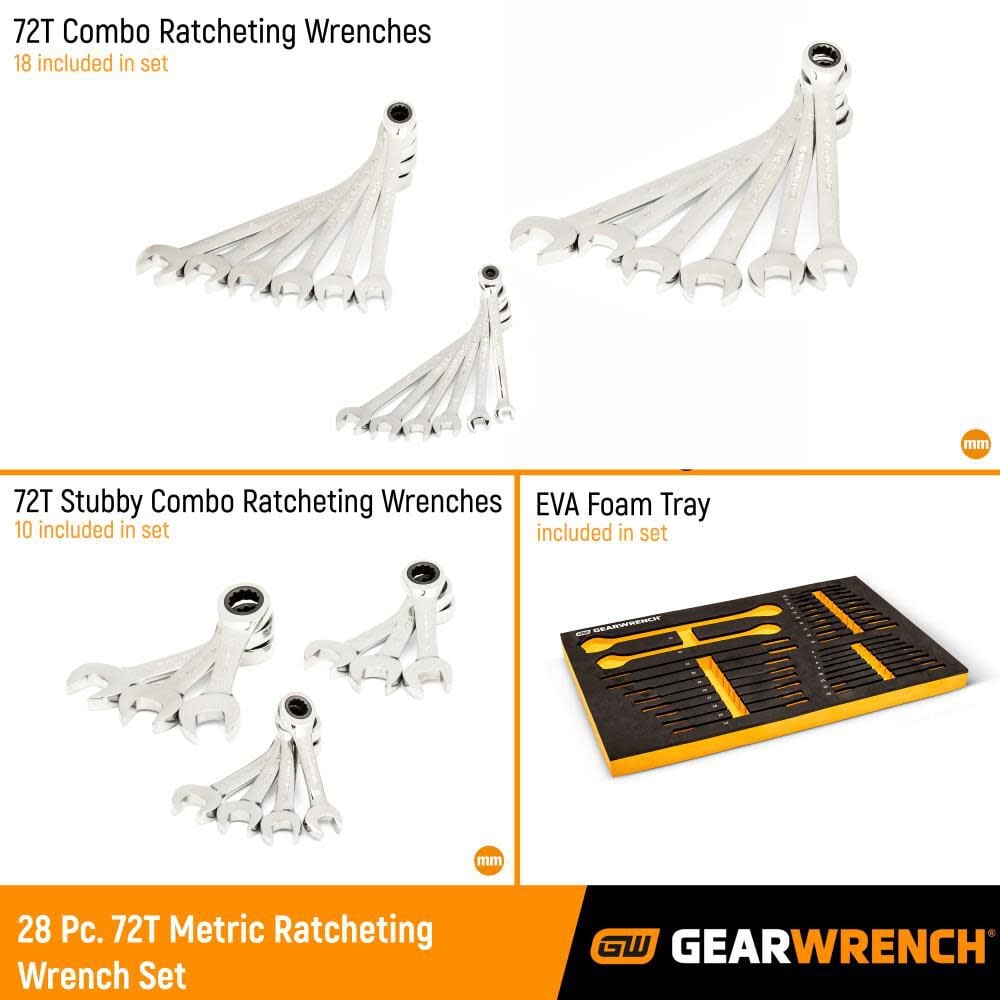 Gearwrench Metric Ratcheting Wrench Set 28pc 86527 Simolary simolary.com 13