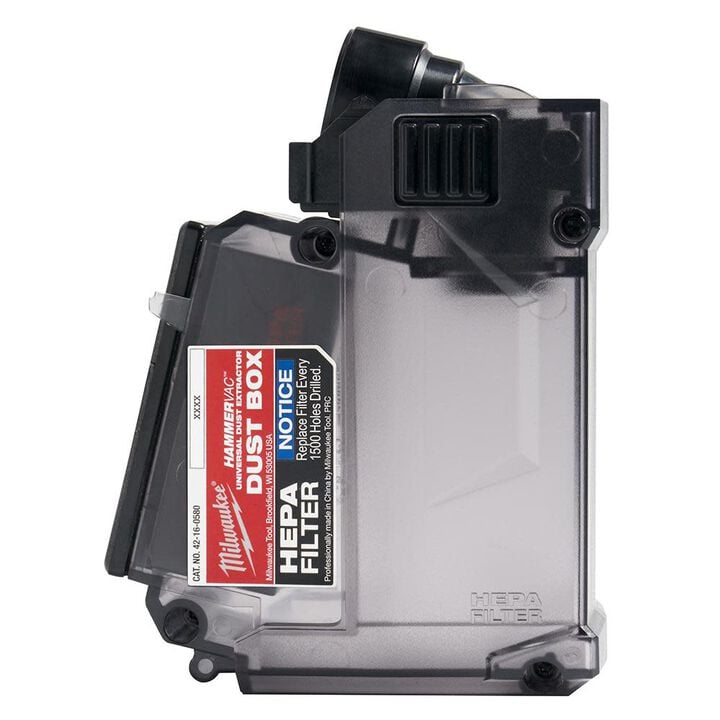Milwaukee M12 HAMMERVAC Universal Dust Extractor Dust Box, large image number 6