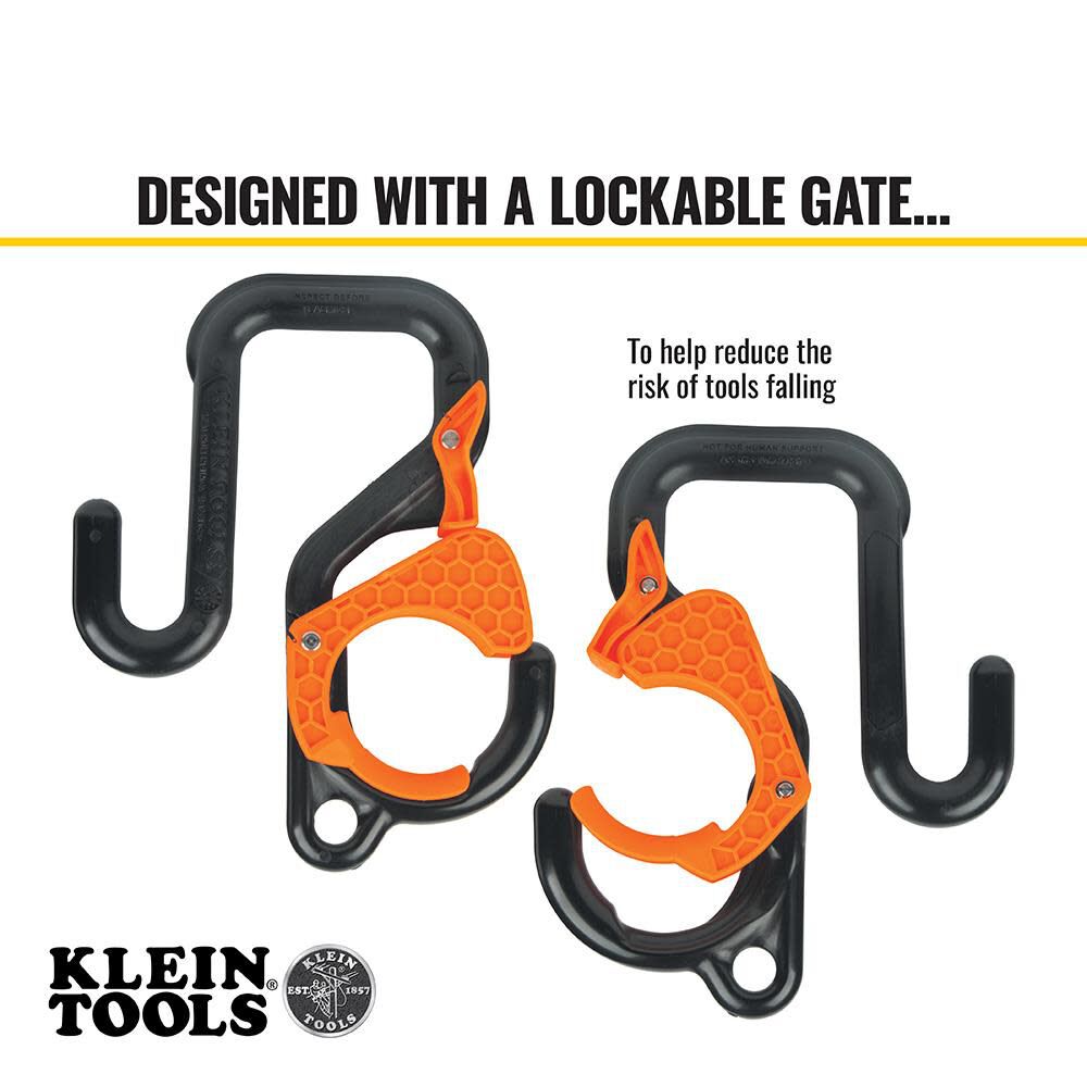 Klein Tools 3 Inch Gated Bucket Hook, large image number 3