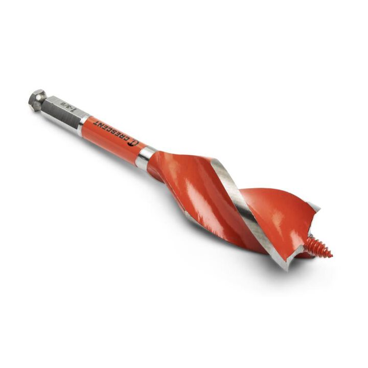 Crescent Solid Auger Drill Bit, 1-3/8 Inch x 7-1/2 Inch, large image number 3