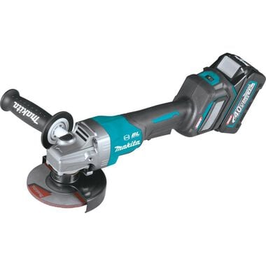 Makita XGT 40V max Paddle Switch Angle Grinder Kit 4 1/2 / 5in, large image number 1
