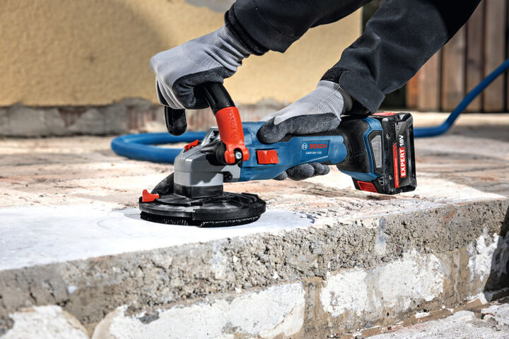 Bosch 5 Inch 18V Concrete Surface Grinder Kit, large image number 4