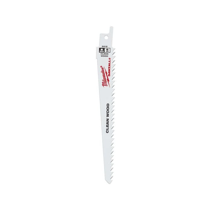 Milwaukee 6 in. 6 TPI Fleam Ground SAWZALL Blades 5PK, large image number 6
