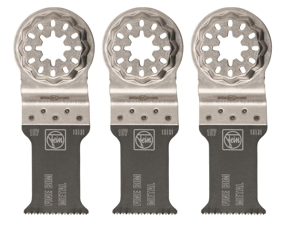 Fein StarLock E-Cut 157 Fine Saw Blade with Bi Metal Fine Teeth, large image number 1