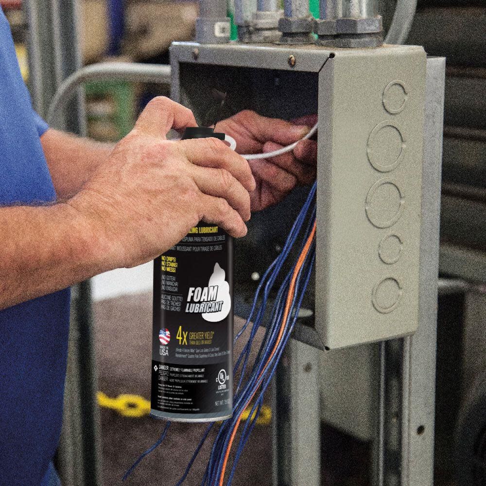 Klein Tools Wire Pulling Foam Lubricant, large image number 6