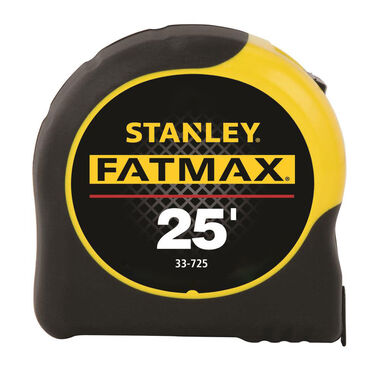 Stanley 25ft 1-1/4in FATMAX Classic Tape Measure 2pk, large image number 4