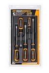 GEARWRENCH 5 Pc Slotted Dual Material Screwdriver Set, small image number 2
