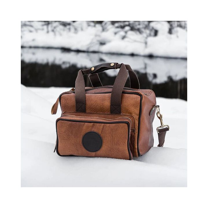 Duluth Pack Black Bison Leather Range Bag, large image number 4