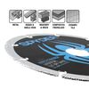 Spyder 14 Inch Diamond Bite Cut-Off Wheel for Steel, Cast Iron, Rebar, small image number 4