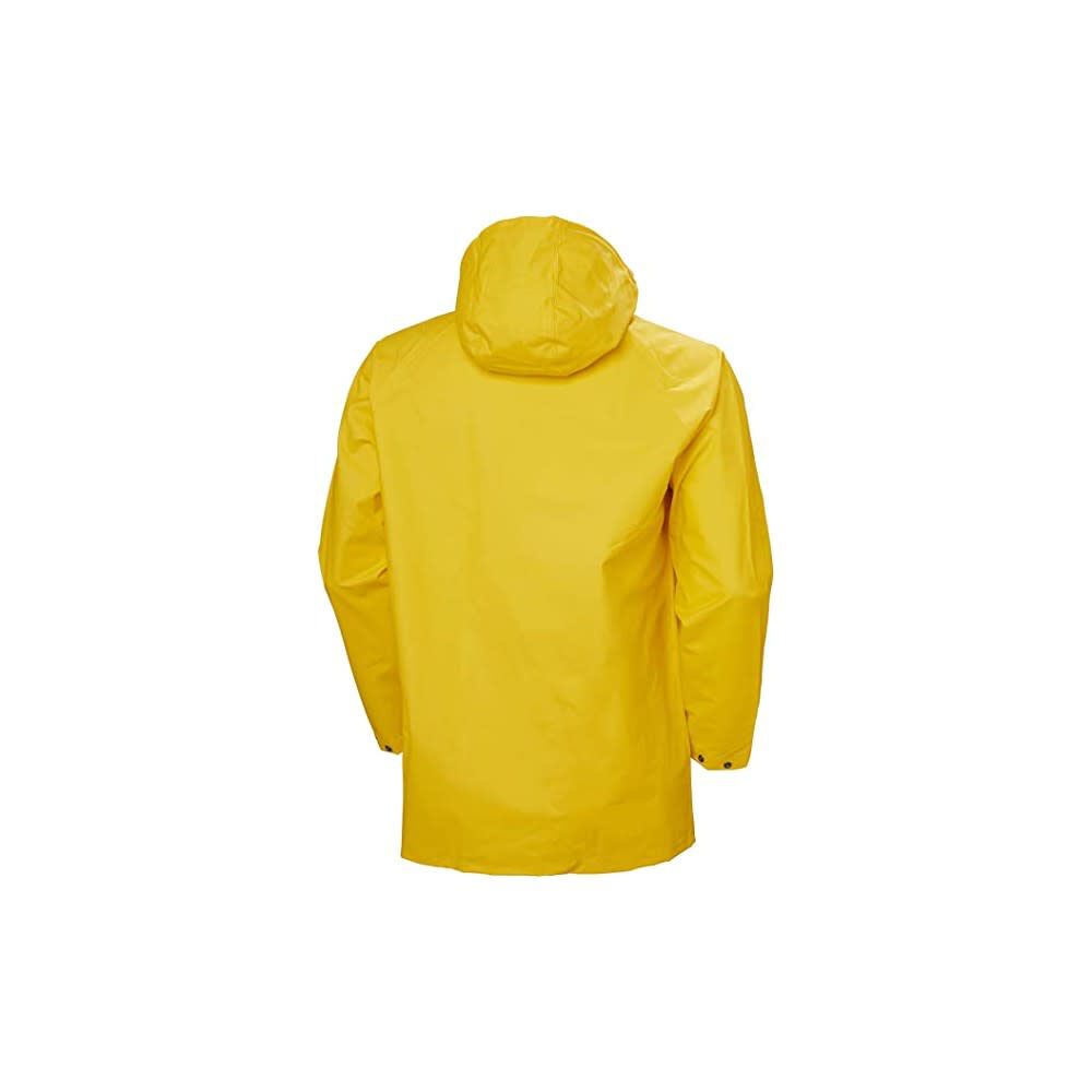 Light yellow rain sales jacket