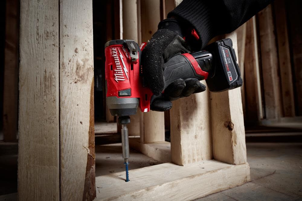 Milwaukee M12 FUEL 1/4 in. Hex Impact Driver Reconditioned (Bare Tool), large image number 4