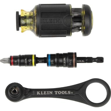 Klein Tools Mini-Ratchet & Multi-Bit Driver Set