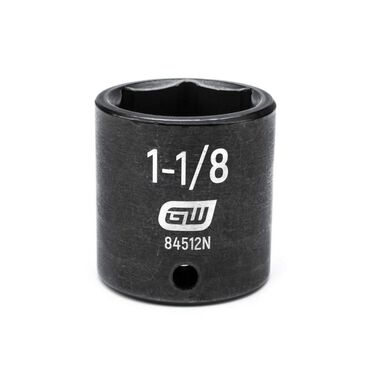 GEARWRENCH 1/2in Drive 6 Point Standard Impact SAE Socket 1-1/8in