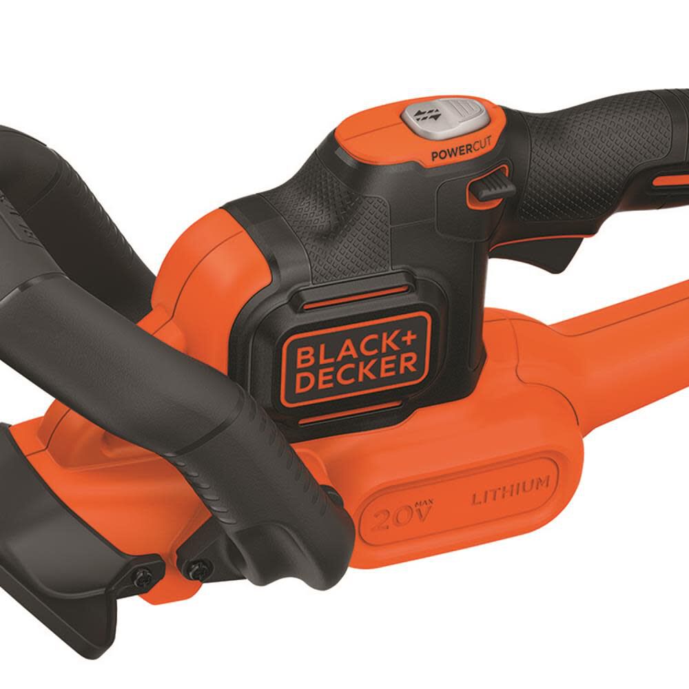 Black and Decker 20V MAX Lithium 22 Inch POWERCUT Hedge Trimmer, large image number 6