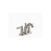 Kohler Elliston Bathroom Sink Faucet Nickel 2 Handle Centerset, small