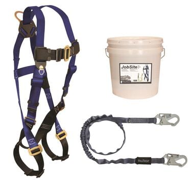 Falltech Fall Protection Starter Kit - 7015 Harness 8259 SAL 5005P Gear Bag, large image number 0