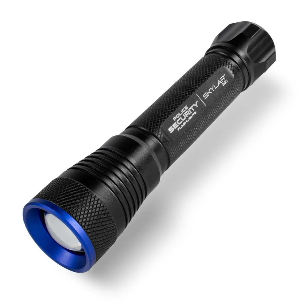 Police Security SKYLAR 800 Lumens 6 AA Alkaline Battery Powered LED Flashlight – 98703