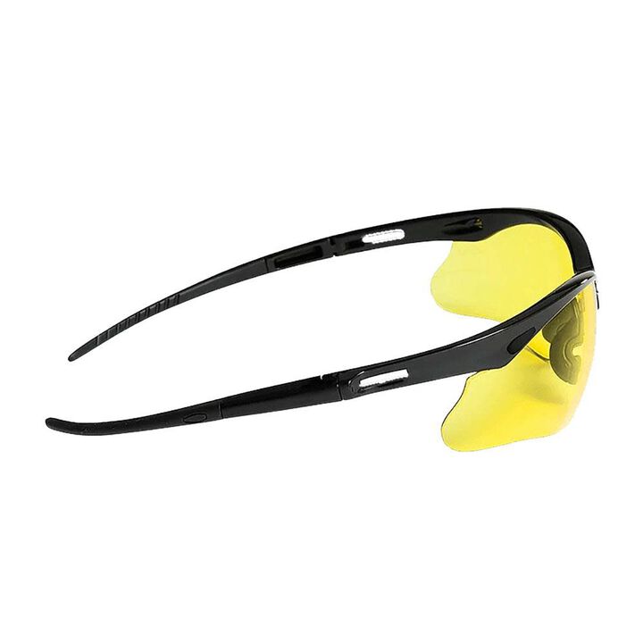 Jackson Safety Glasses Anti Scratch Coating Amber Lens Black Frame, large image number 4