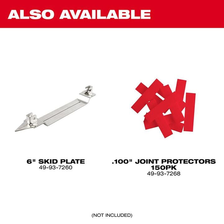 Milwaukee 6 Inch Red Segmented Rim Diamond Blade for Green Concrete, large image number 8