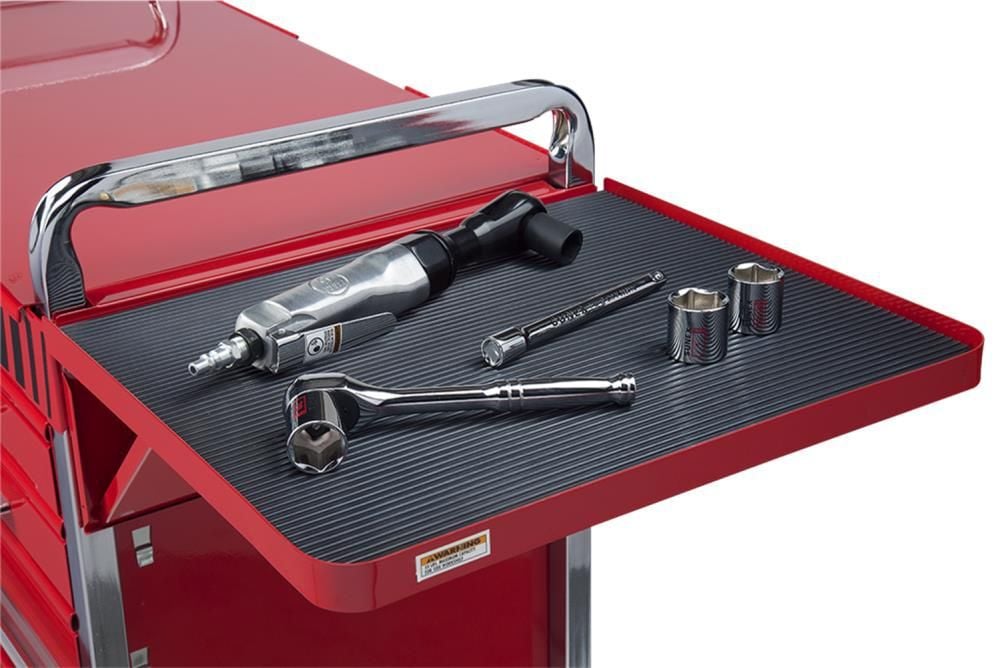 Sunex Professional 5 Drawer Service Cart with Locking Top Red, large image number 3