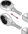 Allied International EXO-FIT 9-Piece Metric Extreme Access Ratcheting Wrench Set, small image number 3