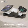Noco 3-In-1 Qi2 15W Wireless Charging Pad Matte Black, small image number 3