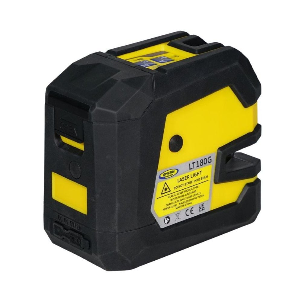 Spectra Precision Lithium 3000 mAh 7.2V Green Beam Cross Line Laser Kit, large image number 4
