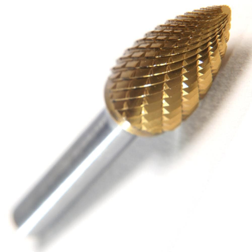 Champion Cutting Tool SG3 Double Cut TIN Carbide Burr, large image number 2
